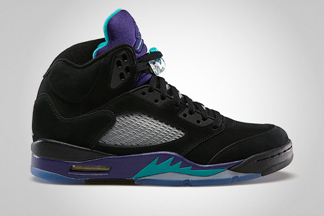 Air Jordan V 'Black Grape' - Sneakers 