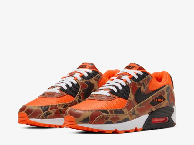 air max 90 orange duck camo